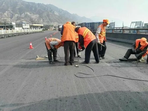 三角镇道路桥梁病害治理